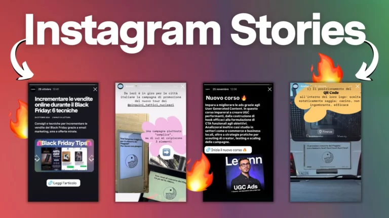 Come creare storie Instagram coinvolgenti: 6 strategie subito applicabili