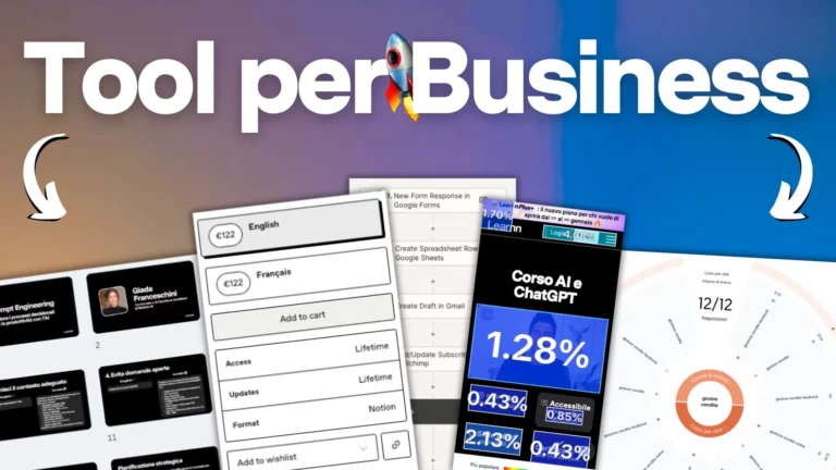 10 tool per lanciare un business