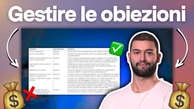 Come gestire le obiezioni nella vendita: tecniche + script